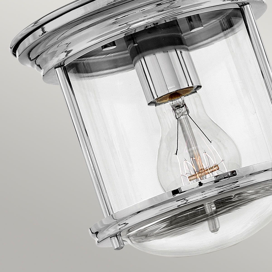 Quintiesse - Luminaria de techo para exterior HADRIAN 1xE27/60W/230V Ø 16,8 cm IP44