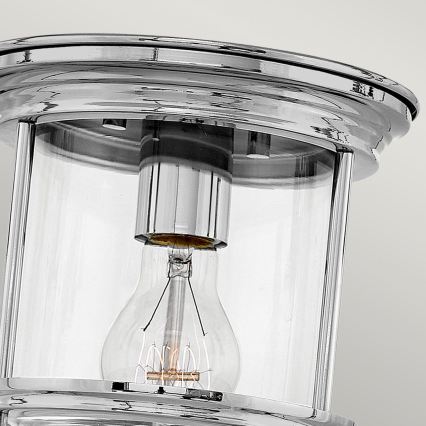 Quintiesse - Luminaria de techo para exterior HADRIAN 1xE27/60W/230V Ø 16,8 cm IP44