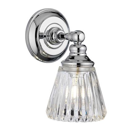 Quintiesse - Aplique de pared LED para baño KEYNES 1xG9/3W/230V IP44 cromado brillante