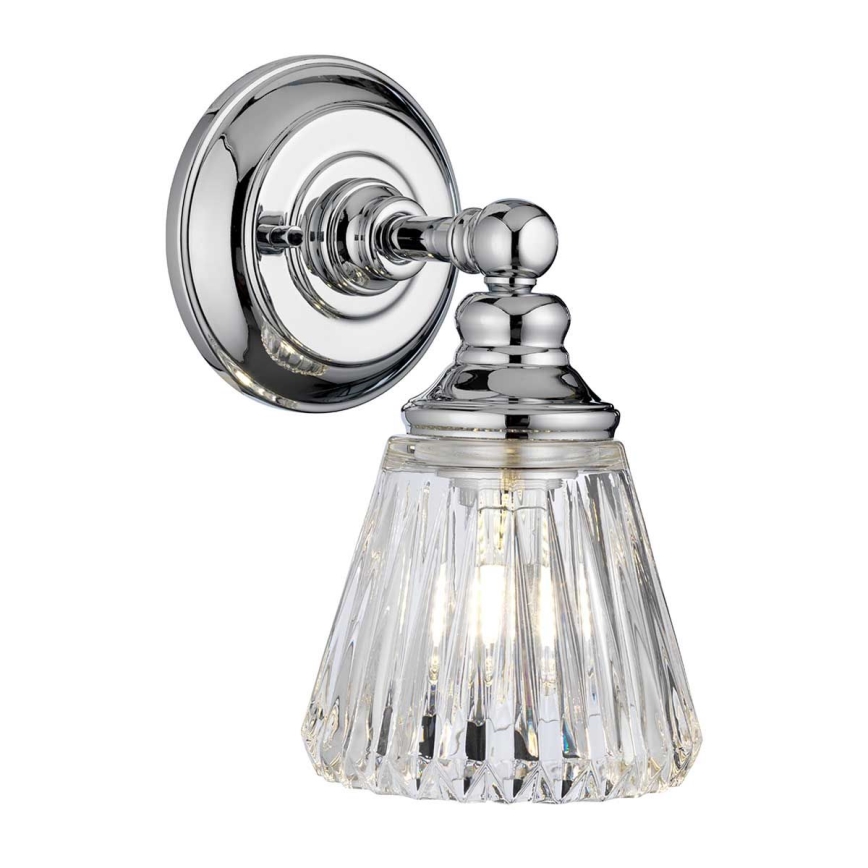 Quintiesse - Aplique de pared LED para baño KEYNES 1xG9/3W/230V IP44 cromado brillante