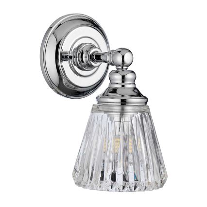 Quintiesse - Aplique de pared LED para baño KEYNES 1xG9/3W/230V IP44 cromado brillante