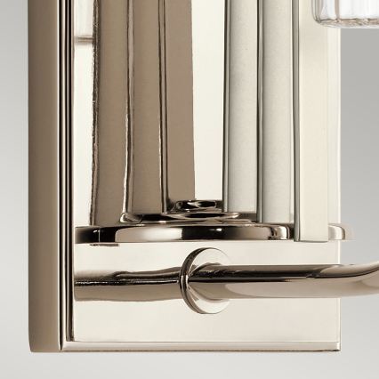 Quintiesse - Aplique de pared KIMROSE 1xE14/40W/230V en cromo brillante