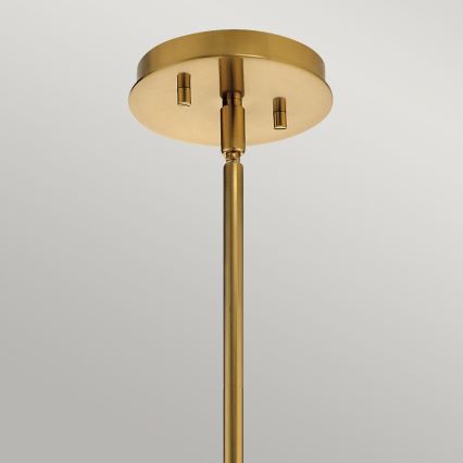 Quintiesse - Lámpara LED para baño en varilla PIM 5xG9/3W/230V, diámetro 71,1 cm, IP44, acabado dorado