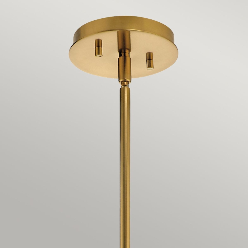 Quintiesse - Lámpara LED para baño en varilla PIM 5xG9/3W/230V, diámetro 71,1 cm, IP44, acabado dorado