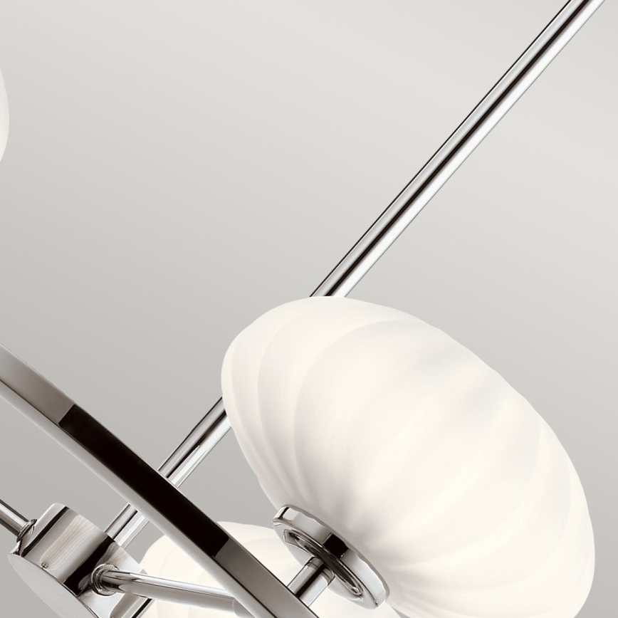 Quintiesse - Lámpara LED para baño con varilla PIM 5xG9/3W/230V diámetro 71,1 cm IP44 cromo brillante