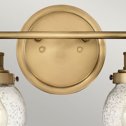 Quintiesse - Aplique de pared para baño POPPY 2xE27/60W/230V IP44 oro