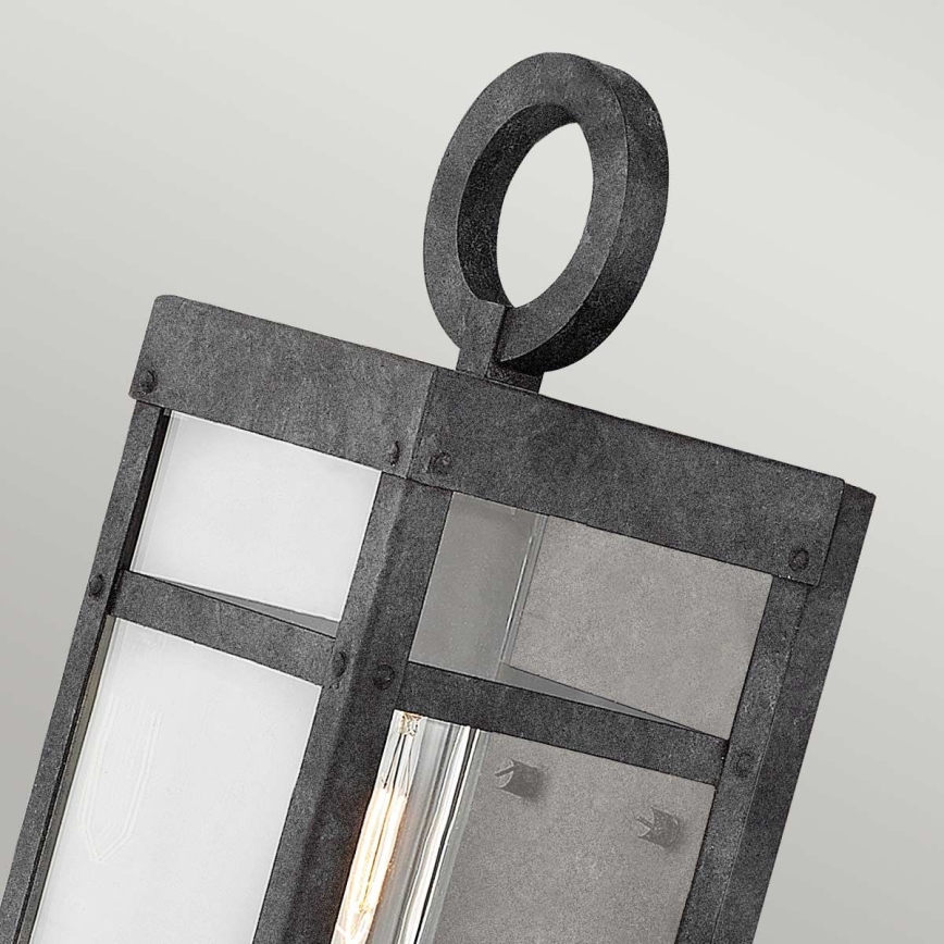 Quintiesse - Aplique de pared exterior PORTER S 1xE27/60W/230V IP44 negro