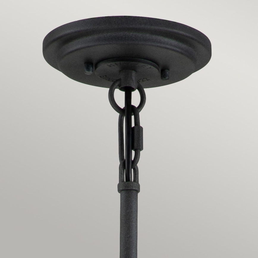 Quintiesse - Lámpara de techo con barra SILAS 6xE27/60W/230V Ø 72,3 cm negro/dorado
