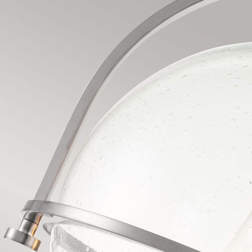 Quintiesse - Lámpara de techo SOMERSET 1xE27/60W/230V Ø 28,2 cm cromo mate