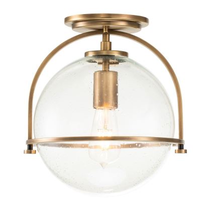Quintiesse - Lámpara de techo SOMERSET 1xE27/60W/230V Ø 28,2 cm dorada