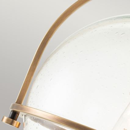 Quintiesse - Lámpara de techo SOMERSET 1xE27/60W/230V Ø 28,2 cm dorada