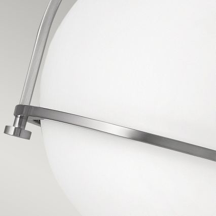Quintiesse - Lámpara de techo SOMERSET 1xE27/60W/230V Ø 28,2 cm cromo mate
