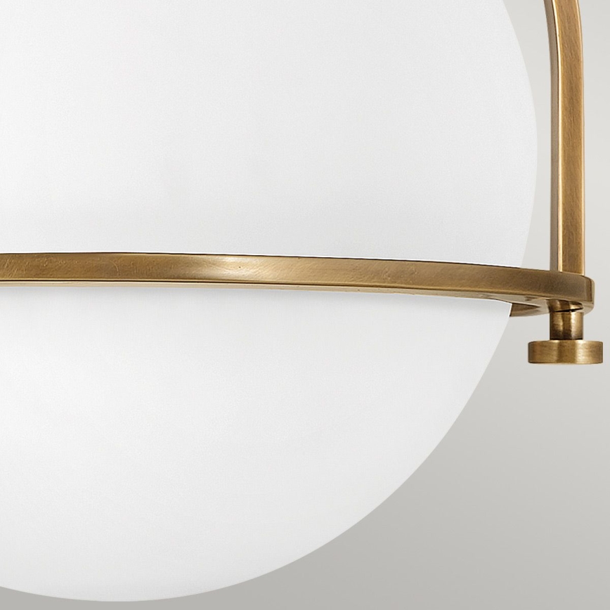 Quintiesse - Lámpara de techo SOMERSET 1xE27/60W/230V Ø 28,2 cm dorado