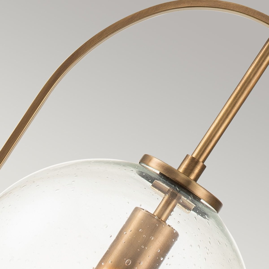 Quintiesse - Lámpara de suspensión con varilla SOMERSET 1xE27/60W/230V Ø 28,9 cm bronce