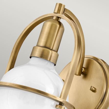 Quintiesse - Lámpara de pared SOMERSET 1xE27/60W/230V dorada