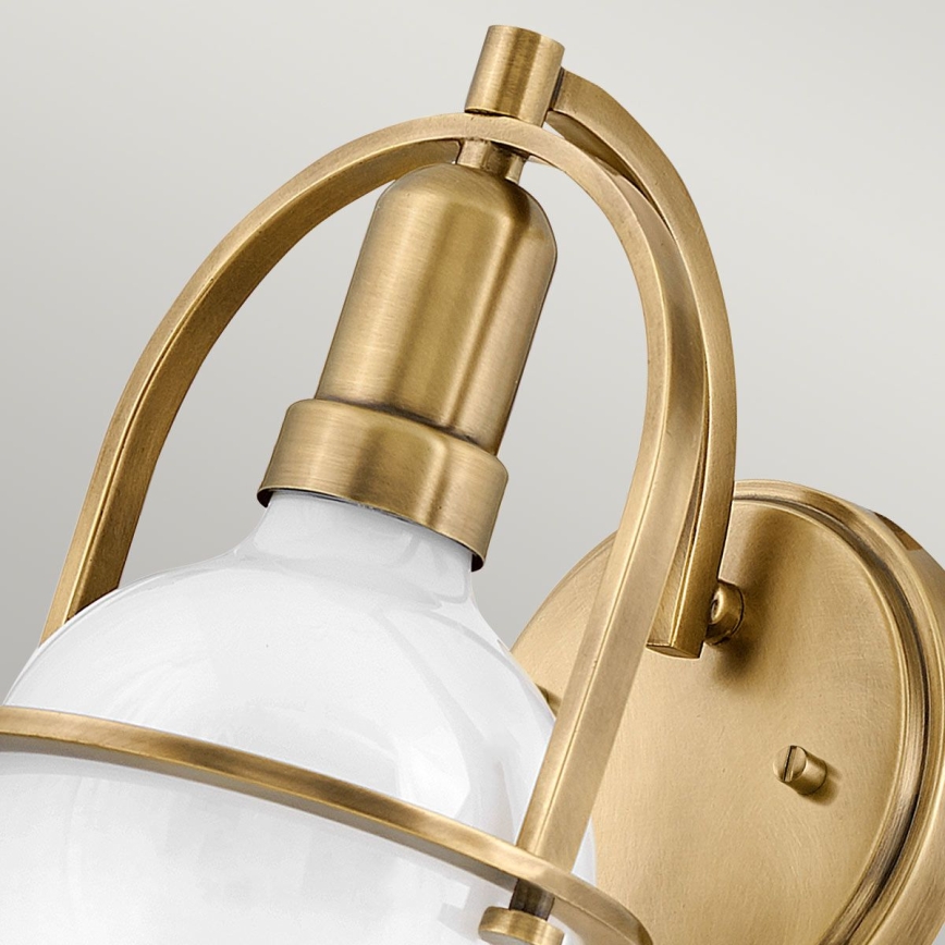 Quintiesse - Lámpara de pared SOMERSET 1xE27/60W/230V dorada