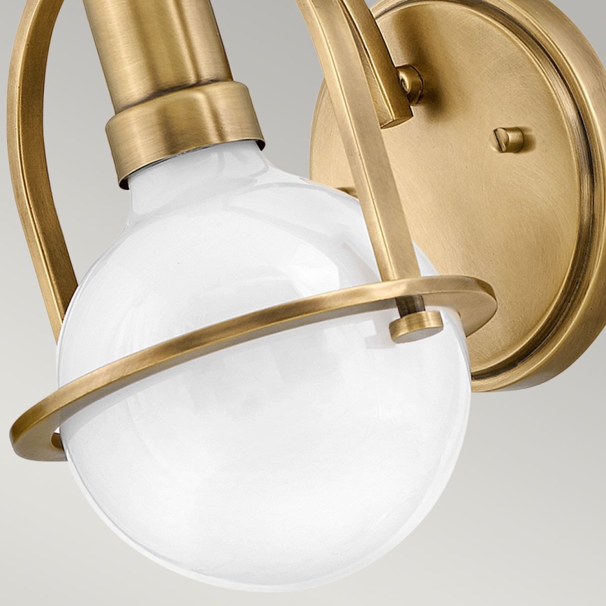 Quintiesse - Lámpara de pared SOMERSET 1xE27/60W/230V dorada