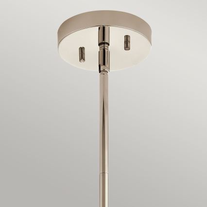 Quintiesse - Lámpara exterior de poste TRIOCENT 1xE27/40W/230V IP44, cromo brillante