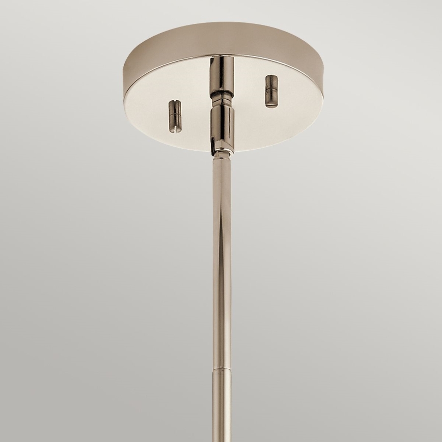 Quintiesse - Lámpara exterior de poste TRIOCENT 1xE27/40W/230V IP44, cromo brillante