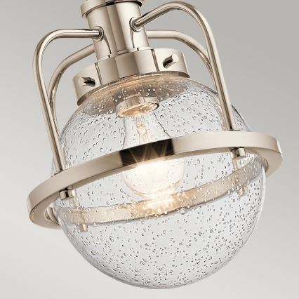 Quintiesse - Lámpara exterior de poste TRIOCENT 1xE27/40W/230V IP44, cromo brillante
