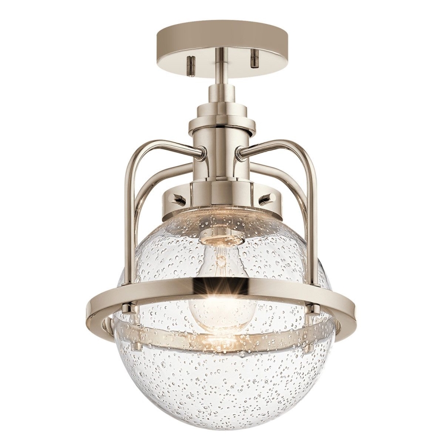 Quintiesse - Lámpara exterior de poste TRIOCENT 1xE27/40W/230V IP44, cromo brillante
