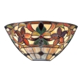 Quoizel - Aplique de pared Tiffany KAMI 2xE14/60W/230V