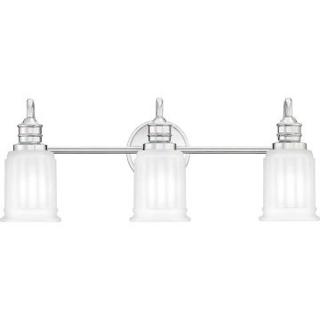 Quoizel - Aplique LED para baño SWELL 3xG9/3W/230V IP44 cromo brillante