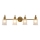 Quoizel - aplique mural LED para baño SWELL 4xG9/3W/230V IP44 dorado