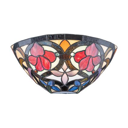 Quoizel - Aplique de pared Tiffany LARISSA 2xE14/40W/230V