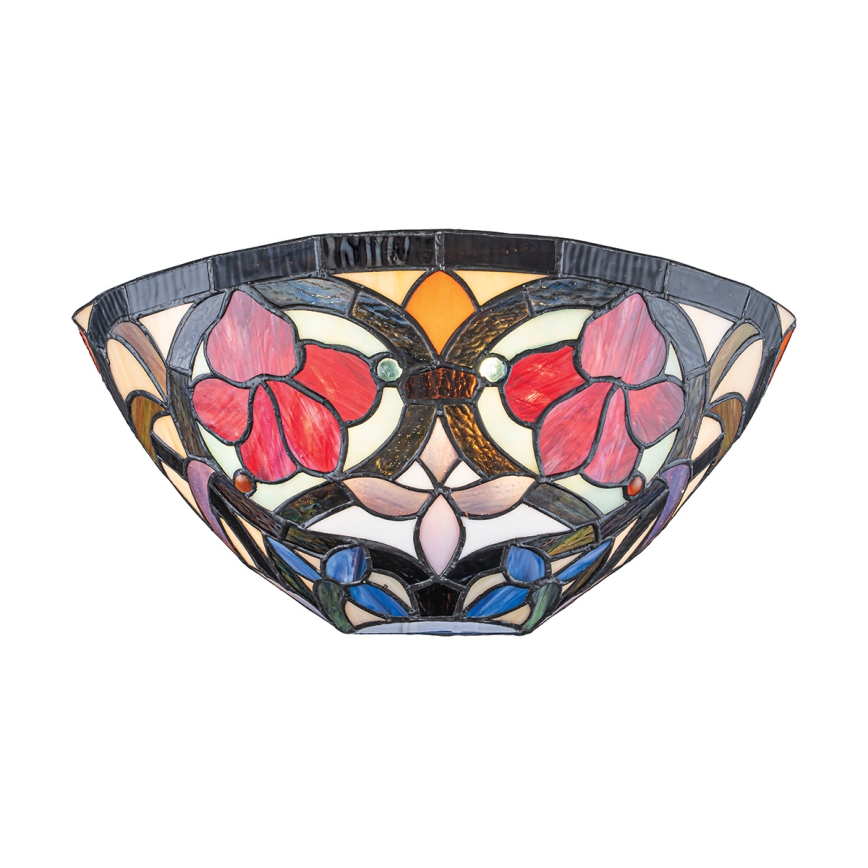 Quoizel - Aplique de pared Tiffany LARISSA 2xE14/40W/230V