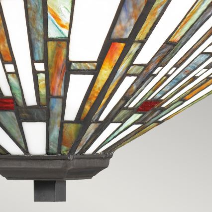 Quoizel - Lámpara de techo Tiffany MAYBECK 2xE27/60W/230V