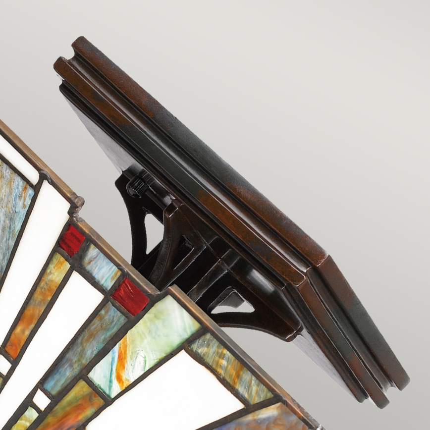 Quoizel - Lámpara de techo Tiffany MAYBECK 2xE27/60W/230V
