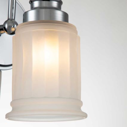 Quoizel - Aplique de pared LED para baño SWELL 1xG9/3W/230V IP44 cromo pulido