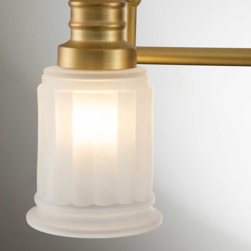 Quoizel - Aplique de pared LED para baño SWELL 3xG9/3W/230V IP44 dorado