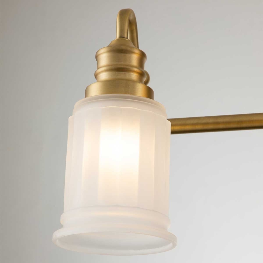 Quoizel - aplique mural LED para baño SWELL 4xG9/3W/230V IP44 dorado