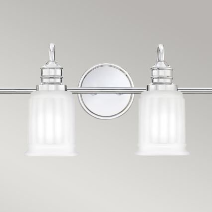 Quoizel - Aplique de pared LED para baño SWELL 4xG9/3W/230V IP44 cromo brillante