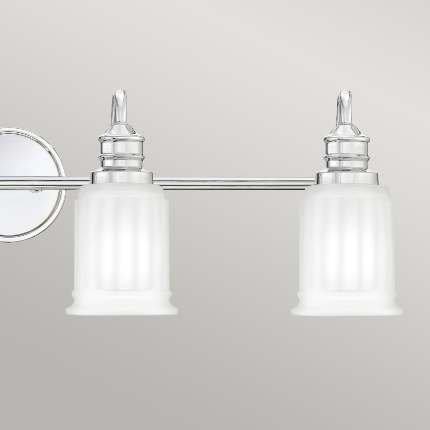 Quoizel - Aplique de pared LED para baño SWELL 4xG9/3W/230V IP44 cromo brillante