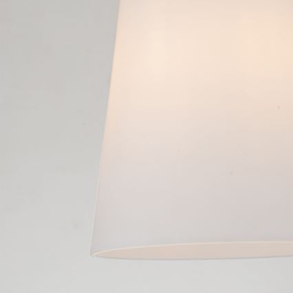 Quoizel - Lámpara colgante STARING 1xE27/40W/230V diá. 18,4 cm dorado/pátina/blanco