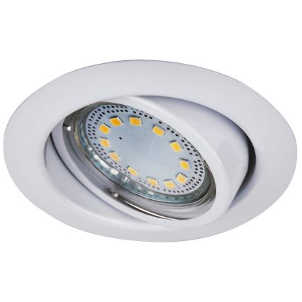 Rabalux - Juego de 3 focos empotrados LED, 1x casquillo GU10/3W/230V, IP40