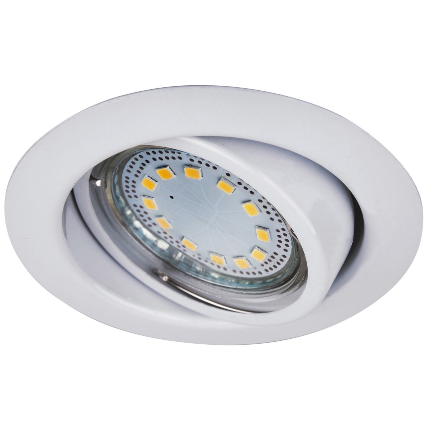 Rabalux - Juego de 3 focos empotrados LED, 1x casquillo GU10/3W/230V, IP40