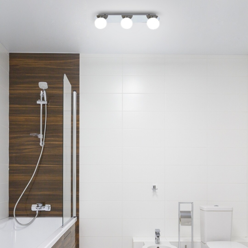 Rabalux - Lámpara de techo para baño 3xG9/28W/230V IP44 10x45 cm