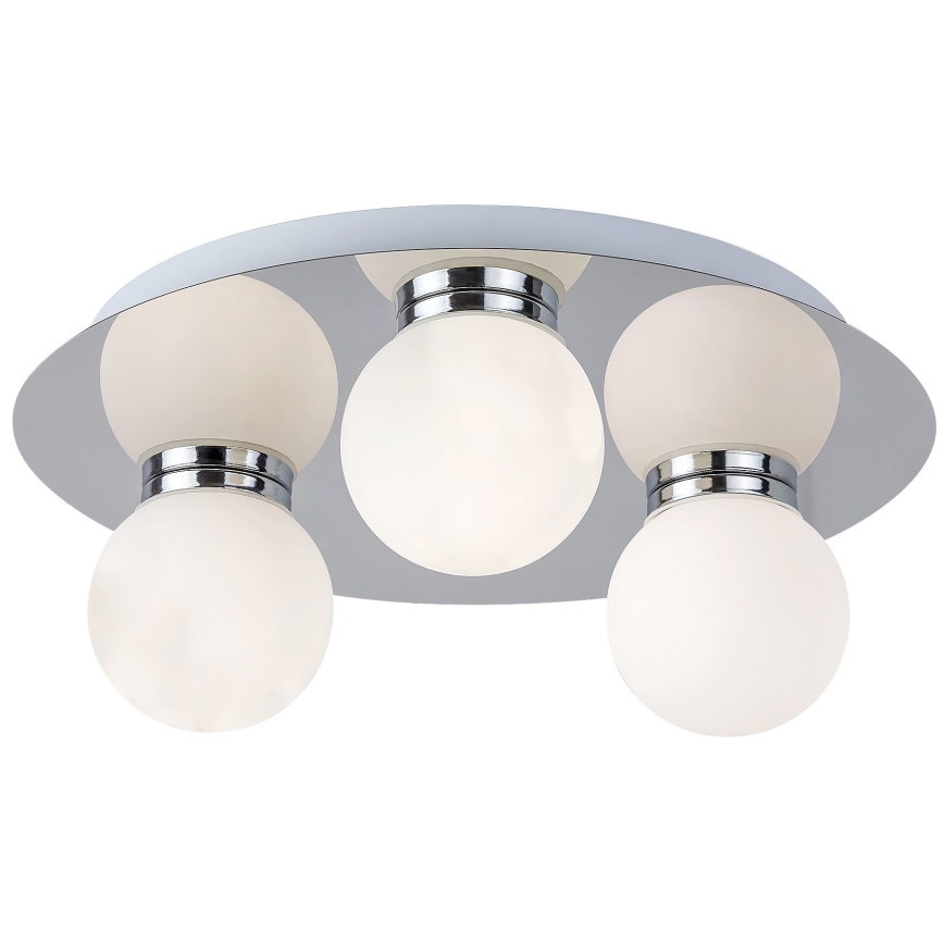 Rabalux - Plafón de baño 3xG9/28W/230V IP44 diá. 30 cm