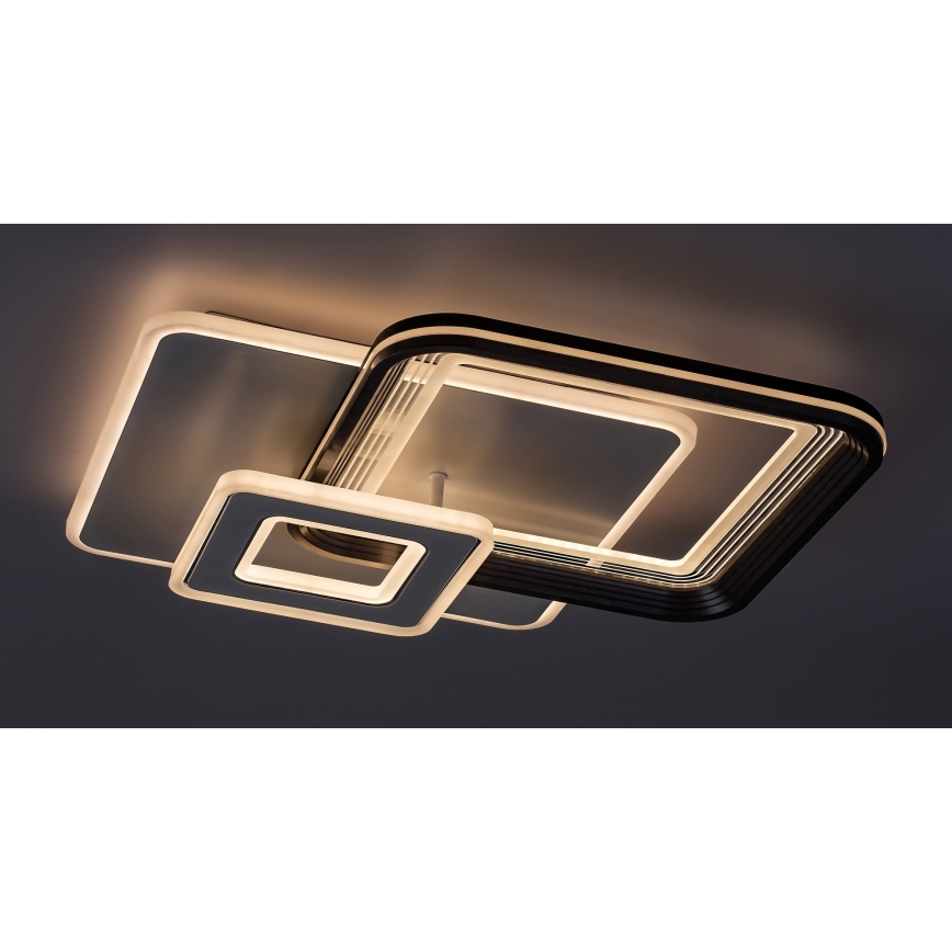 Rabalux - Plafón de techo LED regulable 48W/230V 3000K/4000K/6000K + mando a distancia 49,5x49,5 cm