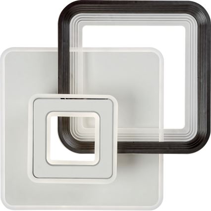Rabalux - Plafón de techo LED regulable 48W/230V 3000K/4000K/6000K + mando a distancia 49,5x49,5 cm