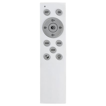 Rabalux - Luminaria de techo LED regulable LED/60W/230V, diámetro 60 cm + mando a distancia