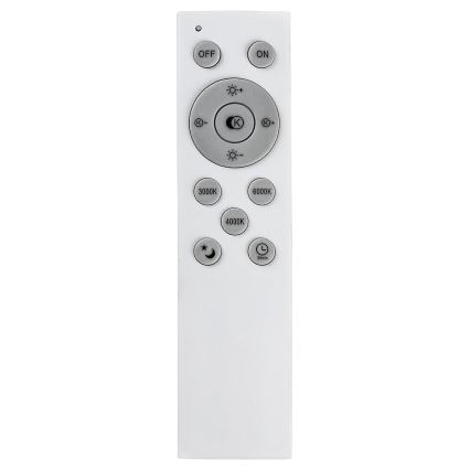 Rabalux - Luminaria de techo LED regulable LED/60W/230V, diámetro 60 cm, con mando a distancia