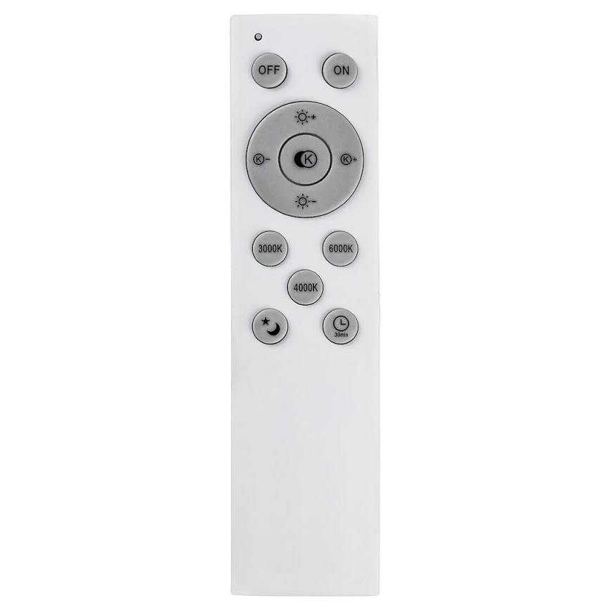 Rabalux - Luminaria de techo LED regulable LED/60W/230V, diámetro 60 cm, con mando a distancia