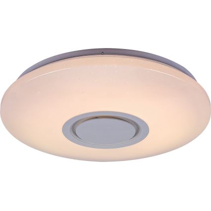 Rabalux - Lámpara de techo LED RGB regulable con altavoz LED/24W/230V Wi‑Fi Tuya + mando a distancia Ø 40 cm