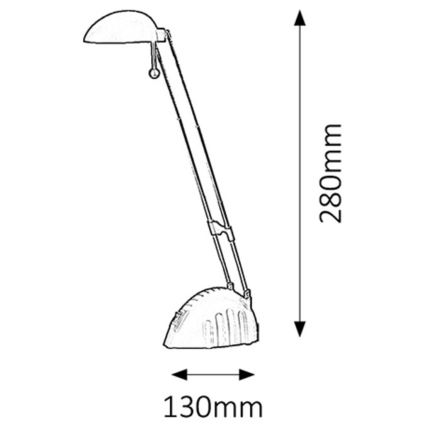 Rabalux - LED Lámpara de mesa LED/5W/230V