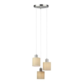 Rabalux 5012 - Lámpara colgante NATINA 3xE14/25W/230V